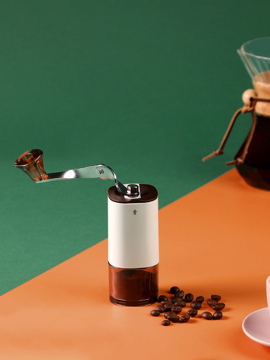 "CRANK AND GRIND" Manual Coffee Grinder with Adjustable Settings