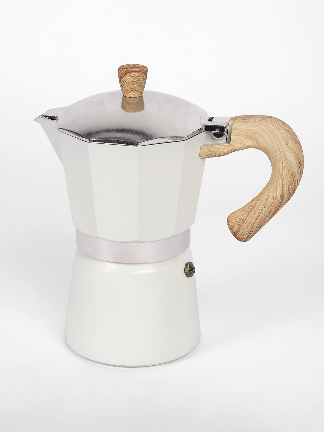 Pour Demitasse Moka Pot (300 ML) - White