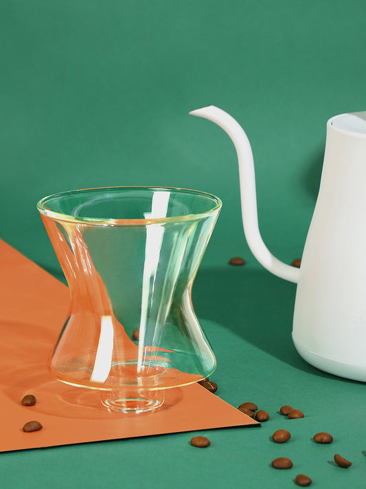 "THE CYCLONE" Glass V60 Coffee Dripper