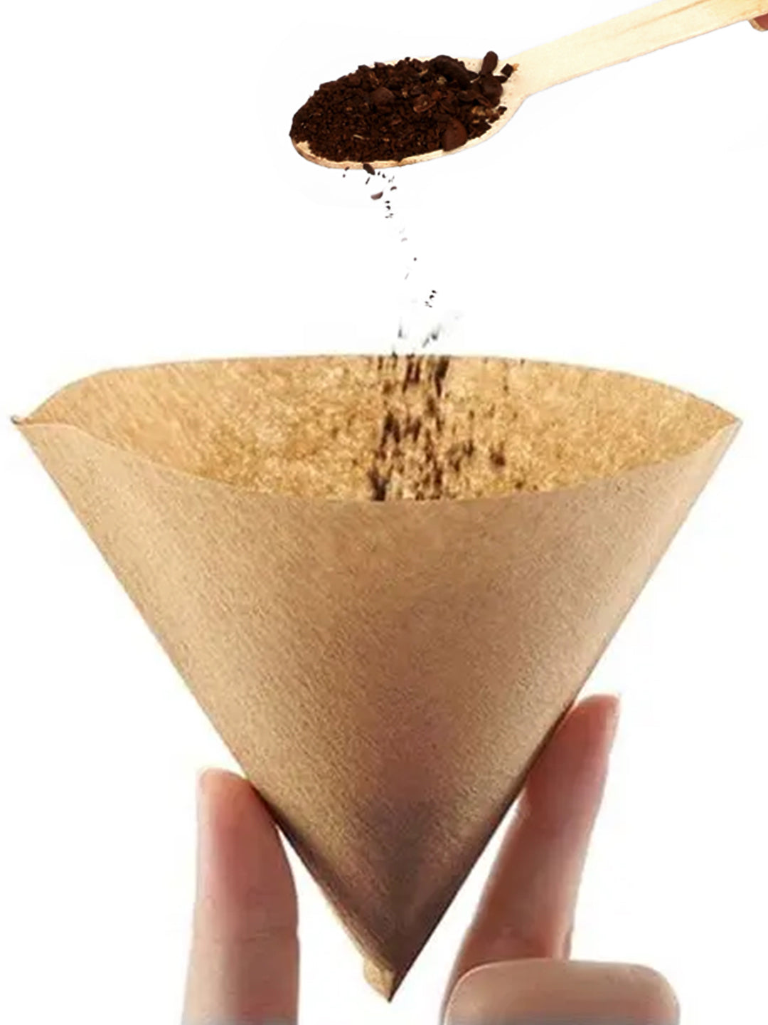 Hario V60 (Size 02) Pour Over Coffee Filter Papers (Pack of 100)