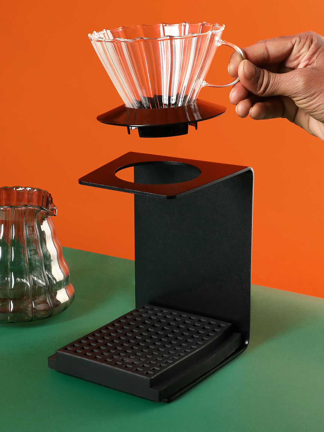 Pourover Metal Rack - Black