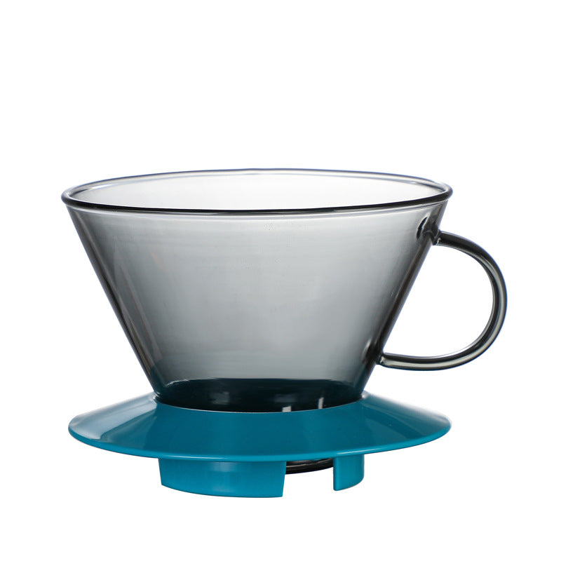 "EQUIBREW POUROVER" Flat Bottomed Pourover Brewing Set - Blue