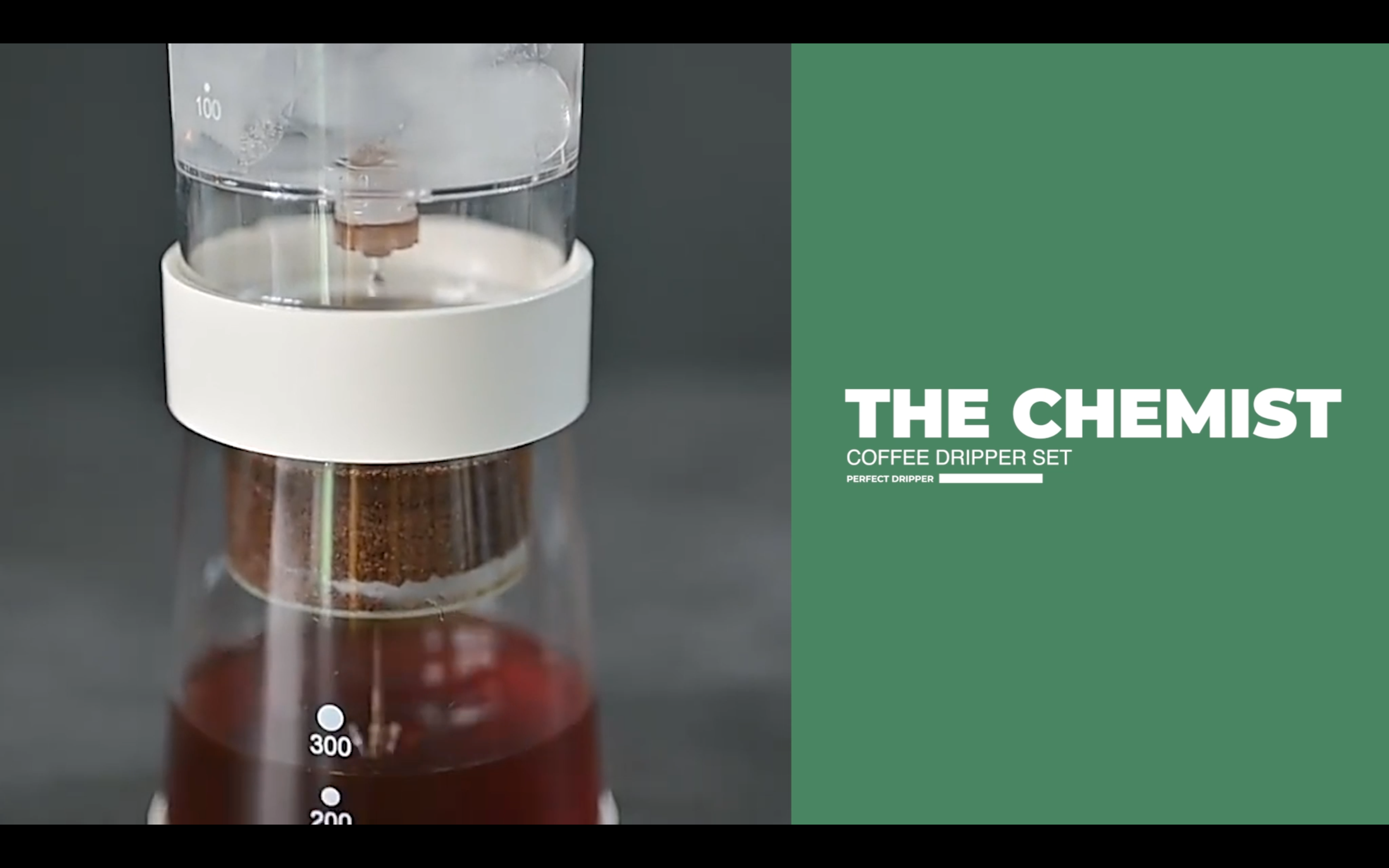 Load video: The Chemist - Cold Brew Coffee Dripper by Pour Demitasse