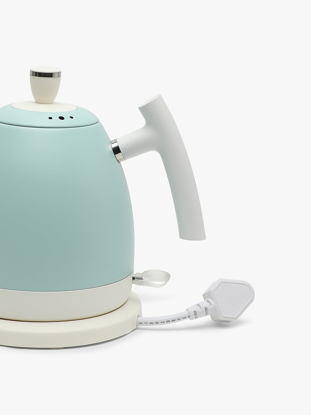 "THE POUR-FECT" Electric Goose Neck Kettle with Wooden Handle